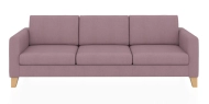 БЕРГЕН 3-х местный диван розовый Kardif