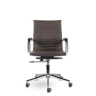 Кресло офисное Кайман СН-300 Н хром софт экокожа