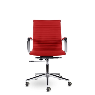 Кресло офисное Кайман СН-300 Н хром софт экокожа