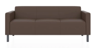 ЕВРО 3-х местный диван терракотовый ИК Домус 7024