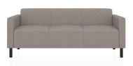 ЕВРО 3-х местный диван серый Kardif 9011