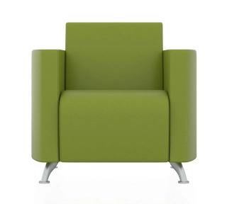 Офисный диван СИТИ кресло оливково-желтый ИК Домус