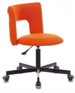 офисный стул Бюрократ KF-1M оранжевый