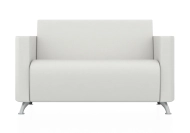 СИТИ 2-х местный диван ультра белый ИК Домус