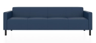 ЕВРО 4-х местный диван бриллиантово-синий P2 euroline 9011