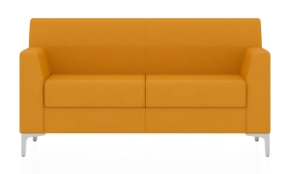 СМАРТ 2-х местный диван оранжевый Twist