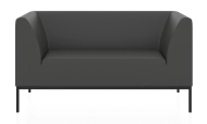 УЛЬТРА 2.0 2-х местный диван железно-серый P2 euroline 9011