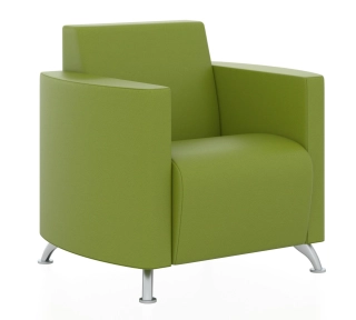 Офисный диван СИТИ кресло оливково-желтый P2 euroline
