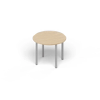 Стол круглый (опора квадратного сечения) UPEO120
