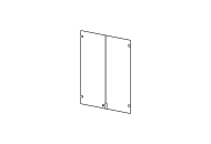 Комплект дверей 3-уровня (стекло) D268131