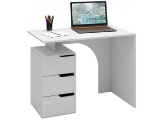Компьютерный стол Нейт-1 МСТ-СТН-01-БТ-16 белый