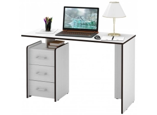 Письменный стол Слим-2 белый