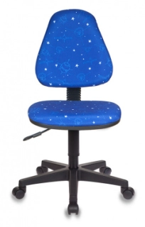 офисный стул Бюрократ KD-4 синий космос