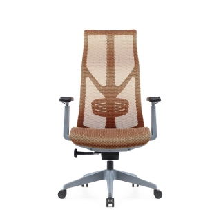 офисный стул Viking-22 сетка оранжевый