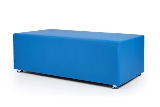 Офисный диван Банкетка M1-2P двухместная, синий