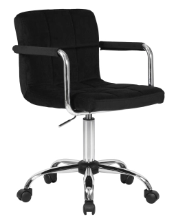 офисный стул 9400-LM TERRY, цвет сиденья черный велюр (MJ9-101)
