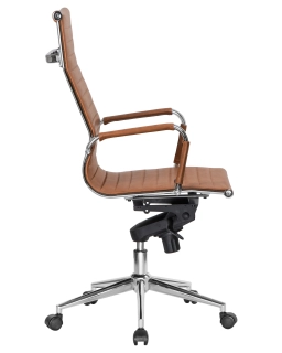 офисный стул 101F-LMR CLARK, цвет светло-коричневый №321