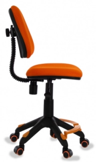 офисный стул Бюрократ KD-4-F оранжевый