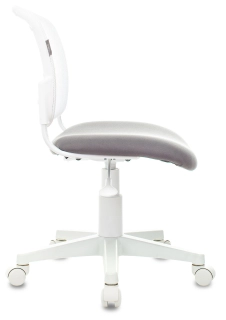 офисный стул Бюрократ CH-W296NX белый TW-15 сиденье серый Neo Grey сетка/ткань