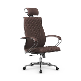 офисный стул МЕТТА  L 2c  44C/K 116 004 темно-коричневый