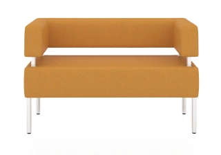 МС двухместный диван светло-оранжевый Kardif