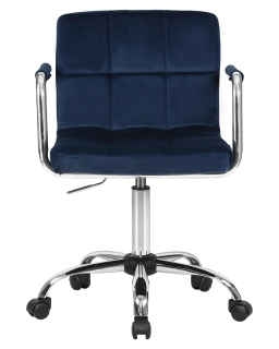 офисный стул 9400-LM TERRY, цвет сиденья синий велюр (MJ9-117)