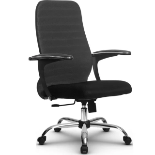 офисный стул SU-СU160-10 Ch темно-серый/черный