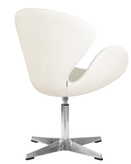 69A-LMO SWAN, цвет сиденья белый (P23), алюминиевое основание