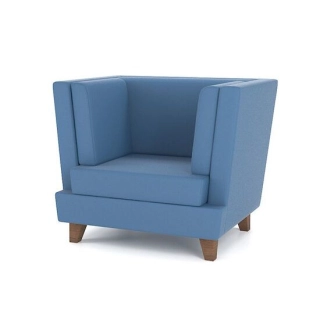 Кресло M16-1S синий