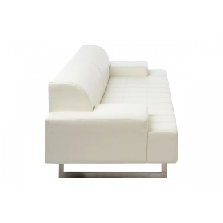 Офисный диван Джотто-3 экокожа белый