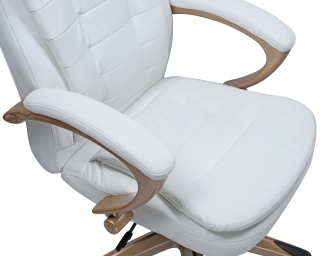 офисный стул 106B-LMR DONALD, цвет белый