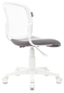 офисный стул Бюрократ CH-W296NX белый TW-15 сиденье серый Neo Grey сетка/ткань
