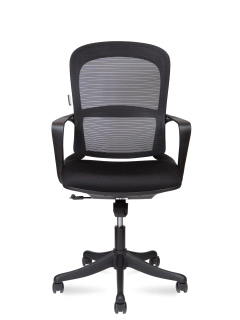 офисный стул 336B-LB Play LB black черный пластик черная ткань