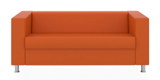 АПОЛЛО 3-х местный диван оранжевый P2 euroline