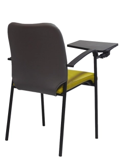 офисный стул Amigo Lux black arm черный/желтый