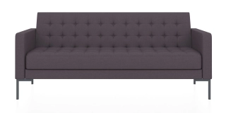 НЕКСТ 3-х местный диван темно-коричневый Velutto
