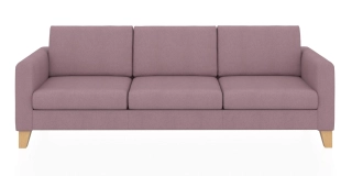 БЕРГЕН 3-х местный диван розовый Kardif