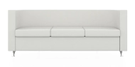 ЭРГО 3-х местный диван ультра белый ИК Домус