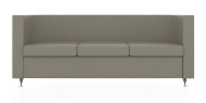 ЭРГО 3-х местный диван кварцевый серый P2 euroline