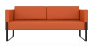 ТРЕНД 3-х местный диван оранжевый P2 euroline