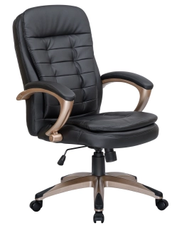 офисный стул 106B-LMR DONALD, цвет чёрный