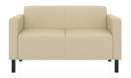 ЕВРО 2-х местный диван кремово-белый ИК Домус 9011