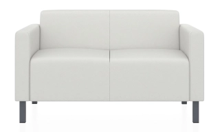 ЕВРО 2-х местный диван ультра белый ИК Домус 7024