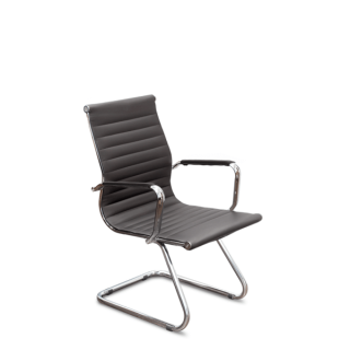 Кресло офисное Кайман СН-300 Н/п хром темно-серый