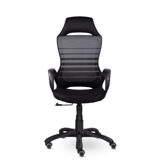 офисный стул Тесла СН-709 черный пластик сетка/ткань