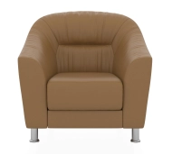 РАЙТ кресло коричнево-бежевый ИК Домус