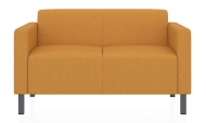 ЕВРО 2-х местный диван светло-оранжевый Kardif 7024