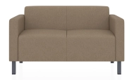 ЕВРО 2-х местный диван светло-коричневый Kardif 7024