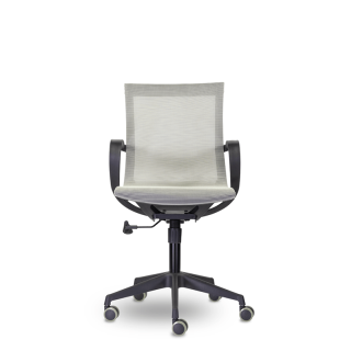 Кресло офисное Йота М-805 BLACK PL серый