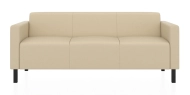 ЕВРО 3-х местный диван кремово-белый ИК Домус 9011